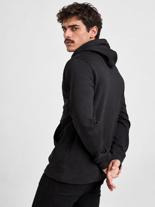 Timberland Суитшърт с качулка Черен