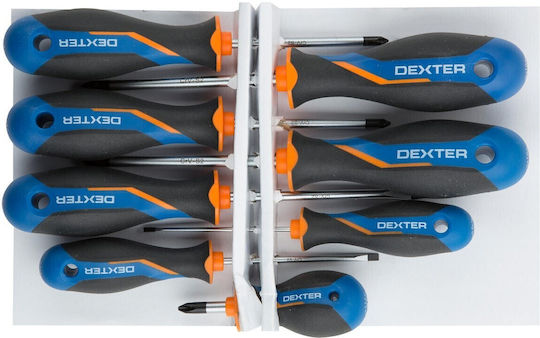 Dexter Set De 8 Șurubelnițe