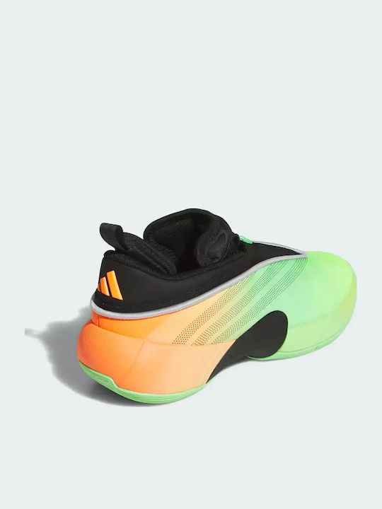 D.O.N. Issue 7 Ниски Баскетболни Обувки Lime Burst / Core Black / Screaming Orange