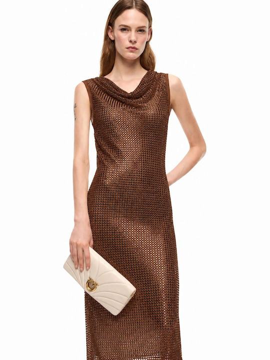 Sommer Hemdkleid in Taupe