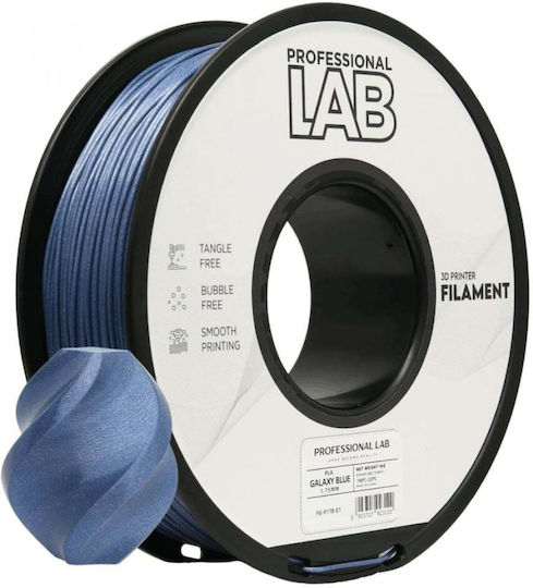 3D Printer Filament Prof Lab 1kg Pla Galaxy Blue