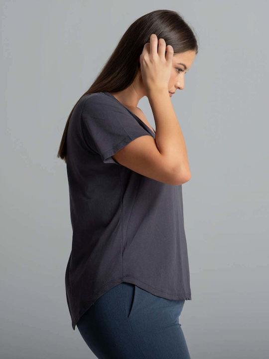 Tricou Damă Gri 0039.1556.NETTO-charcoal