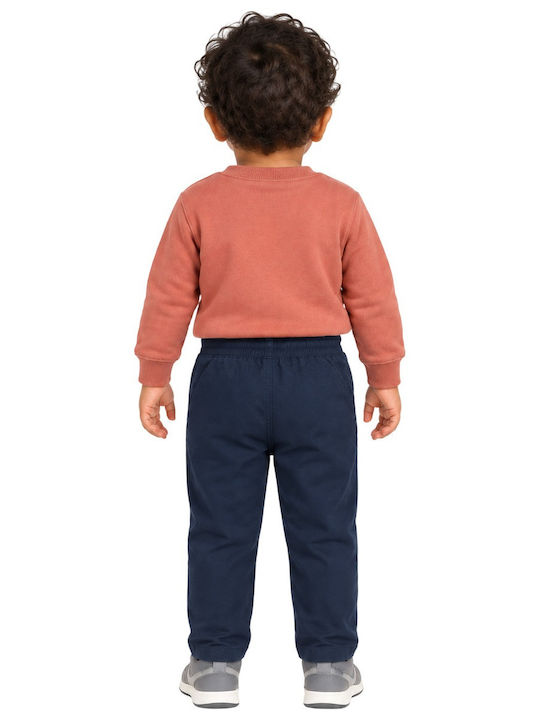 Pantaloni chino albastru marin pentru bebeluși
