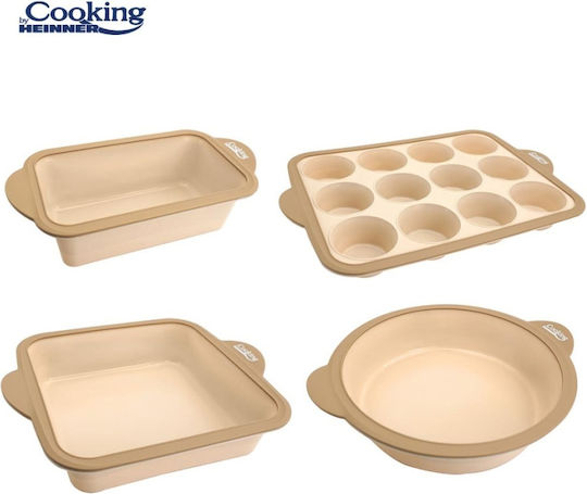 Heinner Formă de Patiserie pentru Prăjiturele / Brioșe din Silicon 38x25.5x4cm