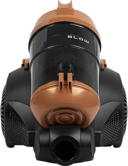 Blow 44-526 Staubsauger 800W mit Beutelkasten 2,5l Schwarz