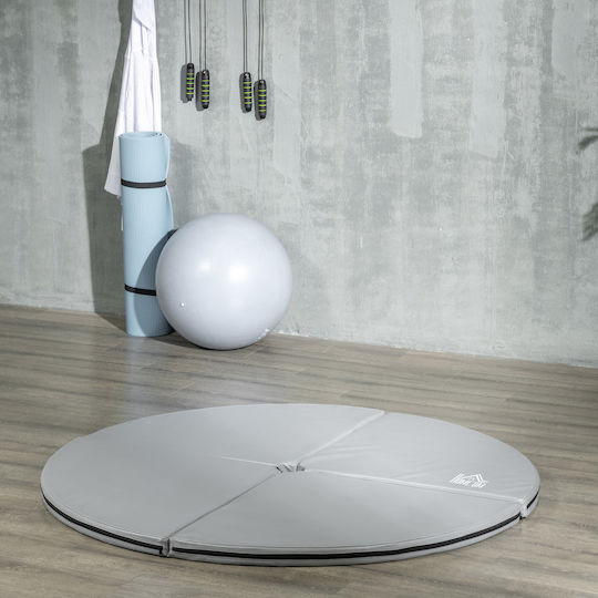 HomCom Στρώμα Pilates Γκρι