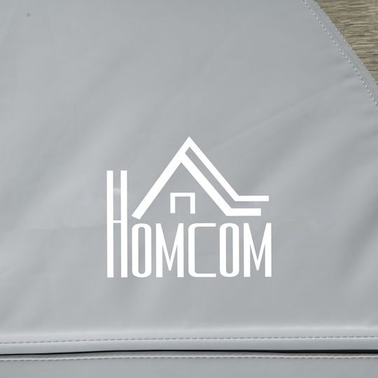 HomCom Στρώμα Pilates Γκρι