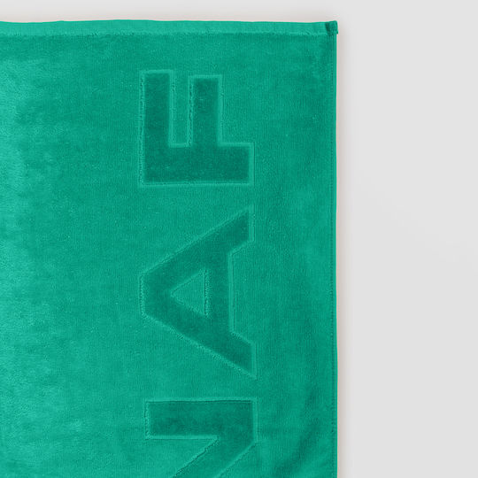 Beach Towel 90x170 Naf-naf Velour Petrol Blue
