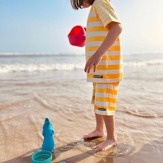 Swimtrainer Red + Scrunch Set Buckets Fish & Molds