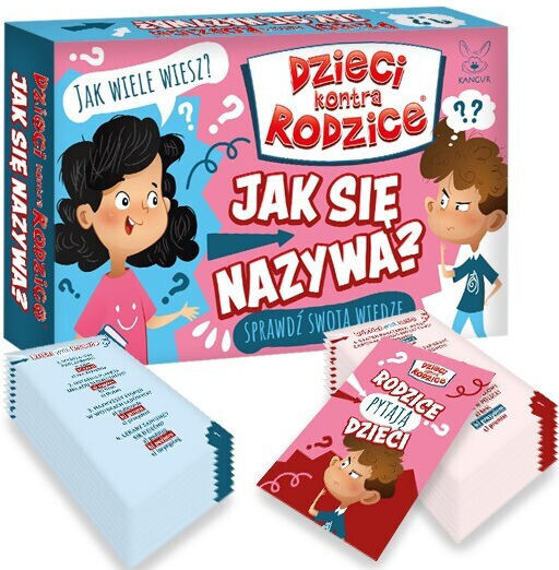 Επιτραπέζιο Παιχνίδι Kids vs Parents. What's it called? 7+ Ετών (PL) Kangur