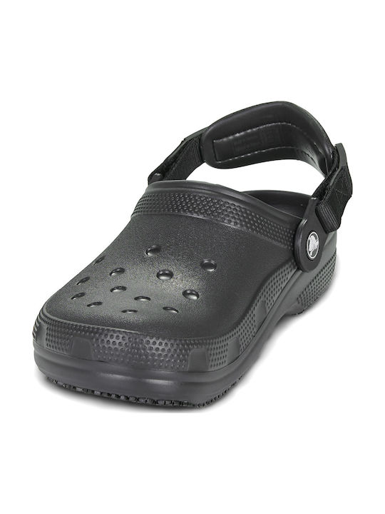 Crocs Classic Γυναικεία Σαμπό Μαύρα