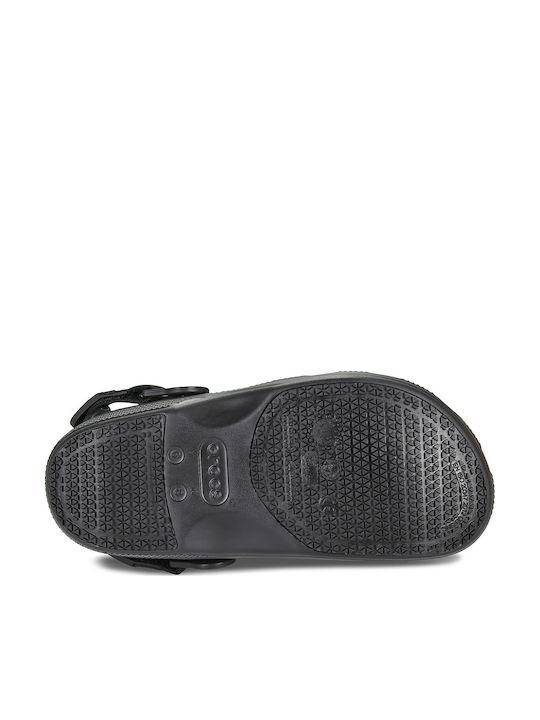Crocs Classic Γυναικεία Σαμπό Μαύρα