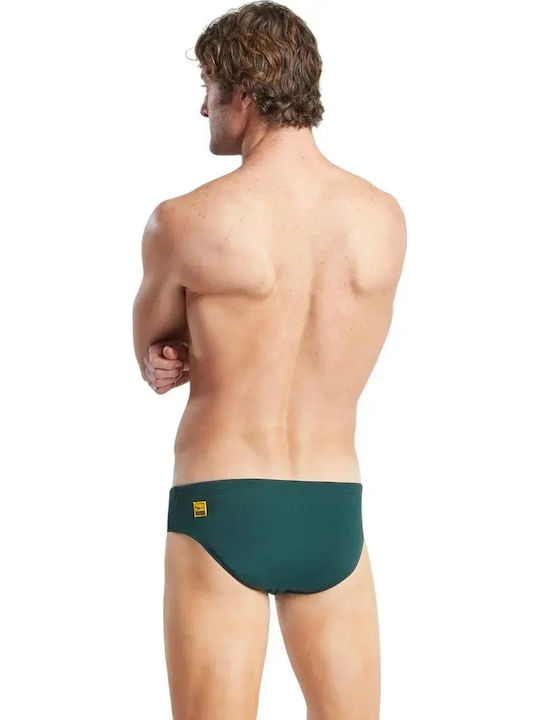 Costum De Baie Bărbați Slip Verde