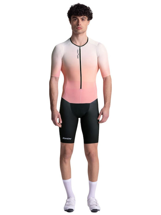 Santini Viper Block Ss 2026 Costum De Triatlon Pentru Bărbați