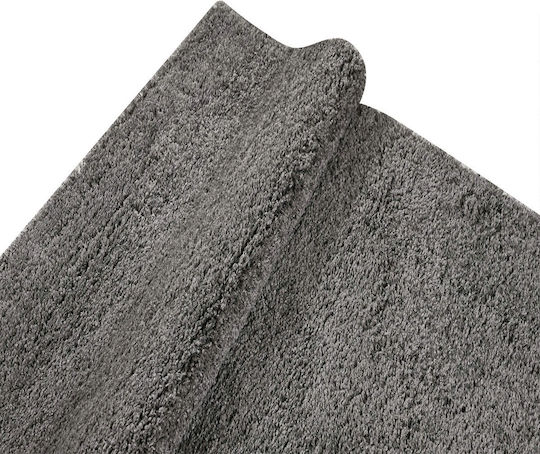Polcarpet Covor Rectangular Pufos Gri Închis 165x230cm
