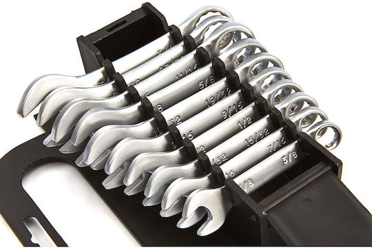 Set Chei Poligonale Germane E-extra Scurte Inch 10 Bucăți 3 8"-3 4" Hbm Machines