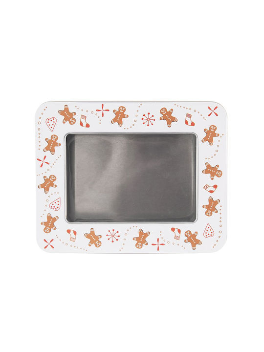 Orion Weihnachtliches Container Metall Süßigkeiten 18x14.5x5cm