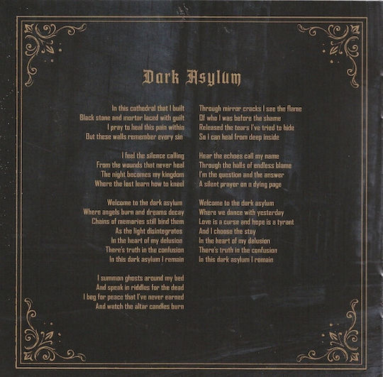 Kamelot Dark Asylum Cd