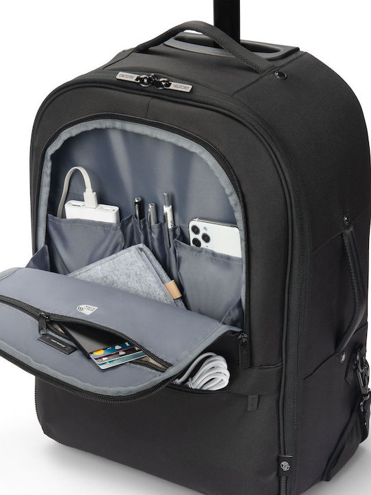 Dicota Wasserdichte Rucksack für Laptop 16 Zoll in Schwarz Farbe D32152-RPET