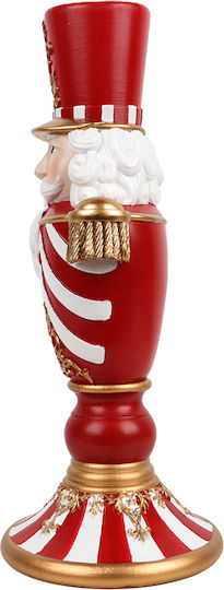 Liberta Weihnachts-Nussknacker Roter aus Polyresin Höhe 32cm