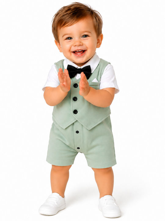 TakTakBaby Onesie Pistachio