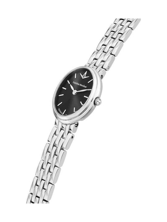 Men's Battery Watch with Silver Steel Bracelet