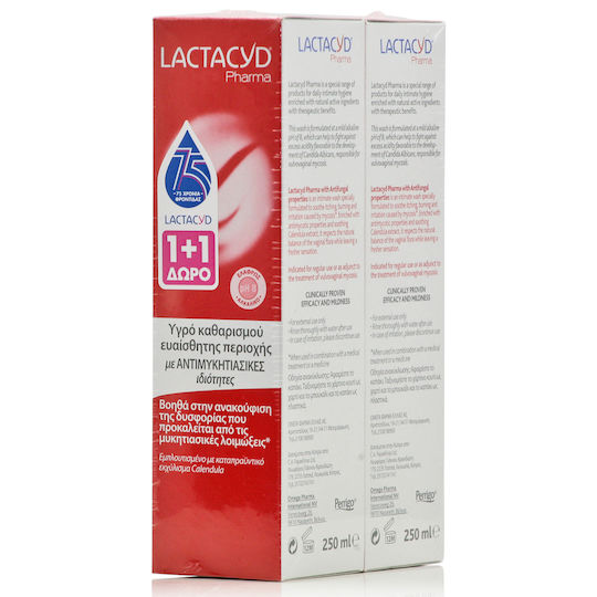 Lactacyd Antifungal Intimpflegeprodukte Reinigung Set
