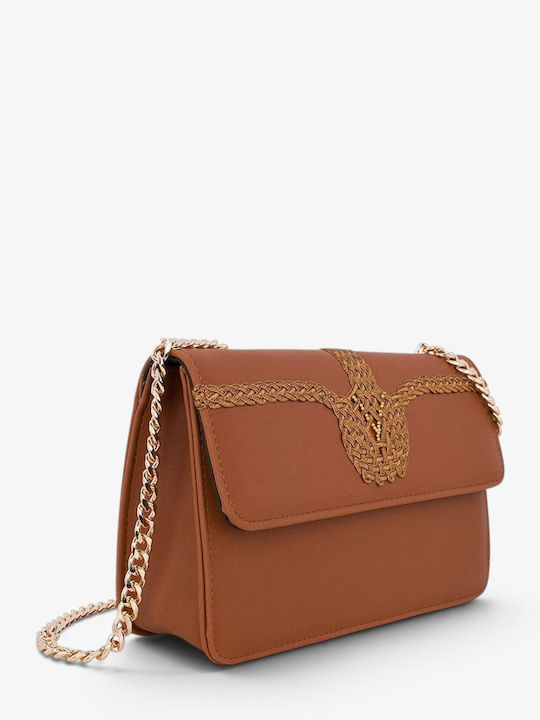 Damen Schultertasche Braun