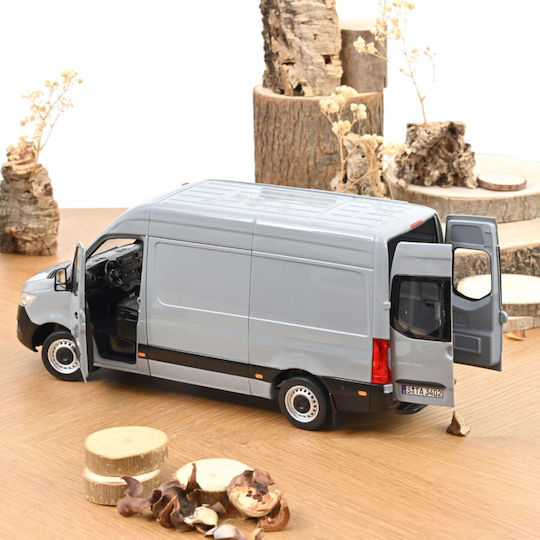 Model Mașină Mercedes-Benz Sprinter 2018 Gri Scara 1:18 Norev