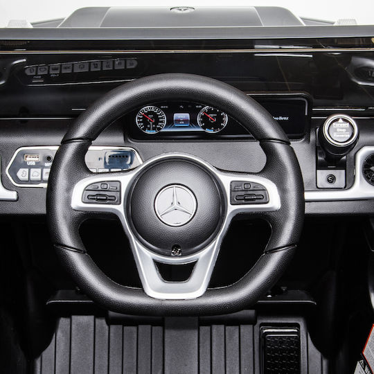 Mercedes Benz Едноместен с дистанционно управление Лицензиран 12 волта Черен за 3+ Години