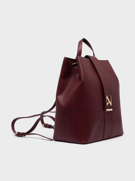 Sole Geantă de Damă Tip Rucsac Burgundy