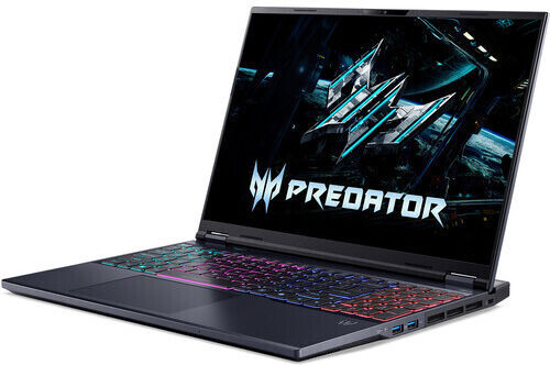Acer Predator Helios Neo 16 AI PHN16-I71 -90LV 16" IPS QHD+ Тъчскрийн 240Hz (Ultra 9-290HX Плюс/16GB/1TB SSD/GeForce RTX 5070 Ti/W11 Home) Abyssal Black (US Клавиатура)