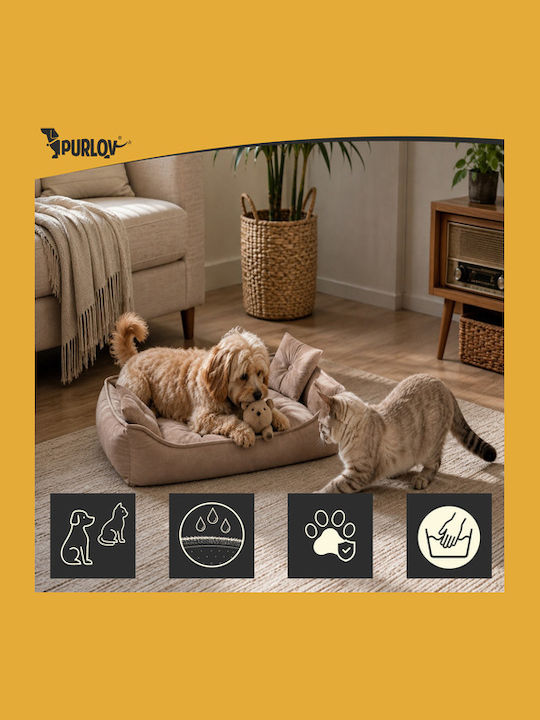 Purlov Dog Bed Sofa 70x50cm