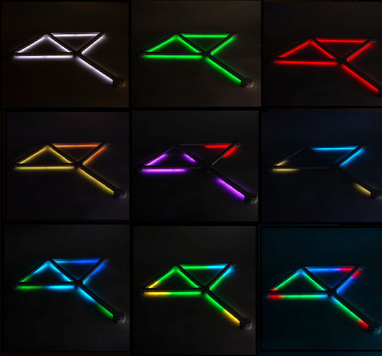 Decorative LED RGB Bar Light 6pcs