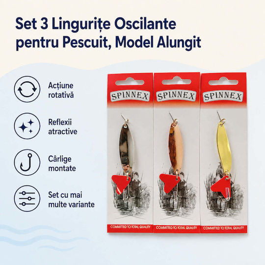 Momeli Artificiale Linguri Set 3 Bucăți