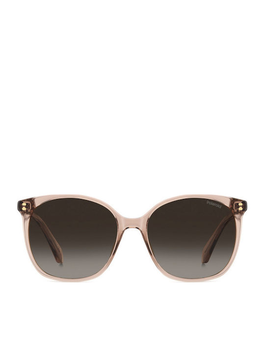 Polaroid Unisex Sunglasses with Beige Frame