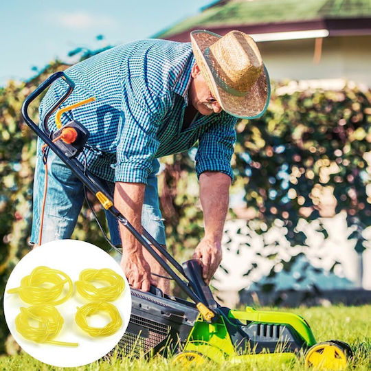 Flexible Fuel Hoses for Gasoline-Powered Lawn Mowers & Brush Cutters 3 × 5 Mm