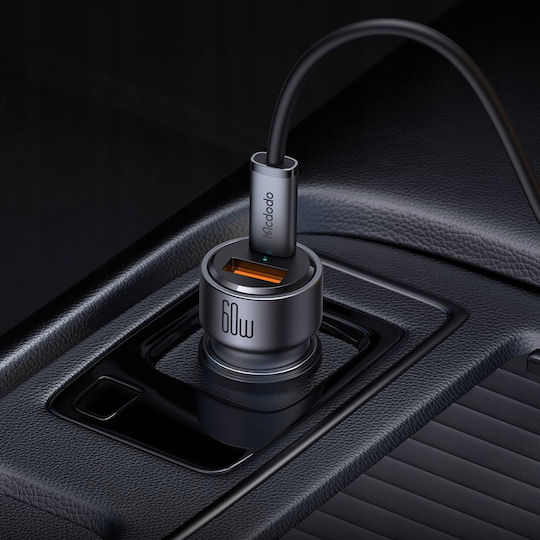 Mcdodo Fast Car Charger Phone Laptop 2x Usb-c Usb-a 60w