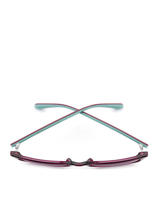 Polaroid Unisex Sunglasses with Purple Frame