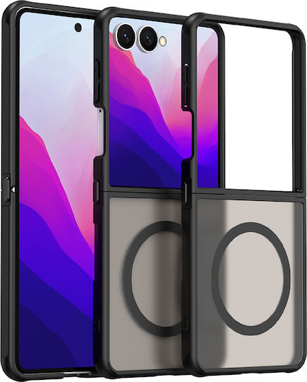 Techsuit Halofrost Ii Back Cover Πλαστικό Μαύρο (Galaxy Z Flip8)