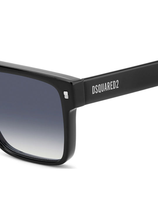 Dsquared2 Γυαλιά Ηλίου Μαύρα με Κοκκάλινο Σκελετό Dsquared2 Γυαλιά Ηλίου Μαύρα με Κοκκάλινο Σκελετό