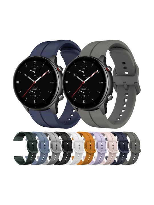 Gummi-Armband Lila 22mm