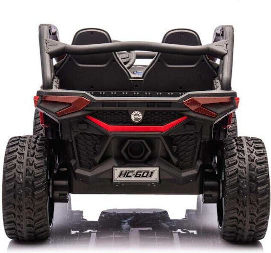 SP Racing Beast ATV Buggy Две места с дистанционно управление Лицензиран 24 волта Червен за 2+ Години