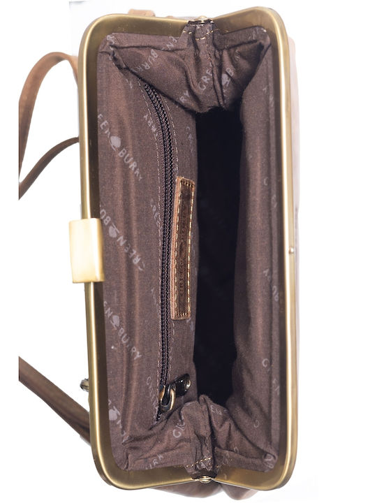 Дамска кожена чанта за рамо Antique Brown