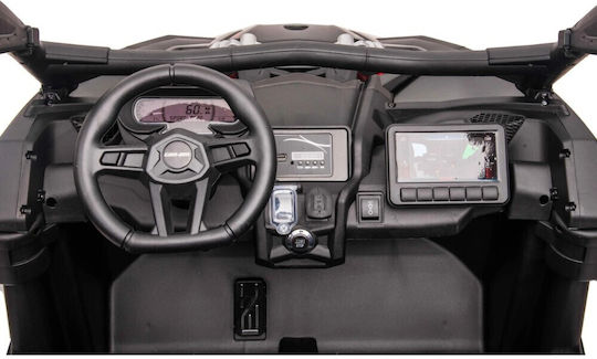 Can-Am Maverick X3 Buggy Două Locuri cu Telecomandă Licențiat 24 Volt Galben pentru 3+ Ani