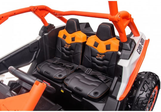 Can-Am Maverick X3 Kinderfahrzeug Doppelsitzer mit Fernbedienung Lizensiert 24 Volt Orange Für 3+ Jahre CA001-Orange