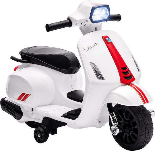 Παιδική Vespa Ηλεκτροκίνητη 6 Volt Λευκή για 6+ ετών