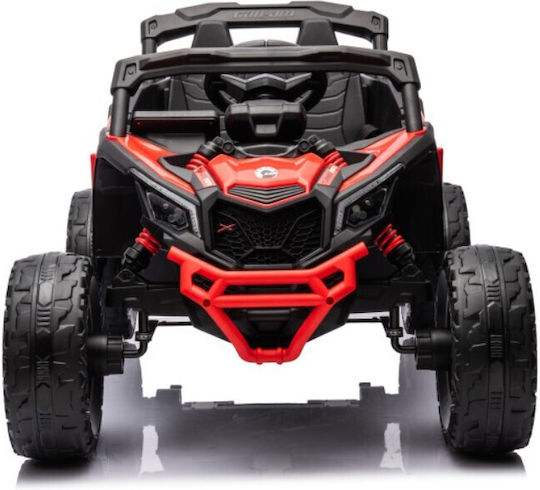 Can-Am Maverick 4x4 Buggy Διθέσιο με Τηλεκοντρόλ Licensed 24 Volt Κόκκινο για 2+ Ετών
