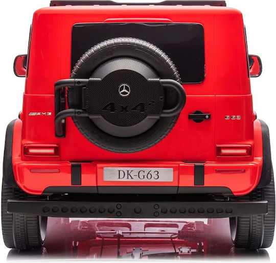 Amg G63 Doppelsitzer mit Fernbedienung Lizensiert 12 Volt Rote