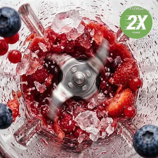 HKoenig Blender cu cană din plastic 1,5 l 550W Negru